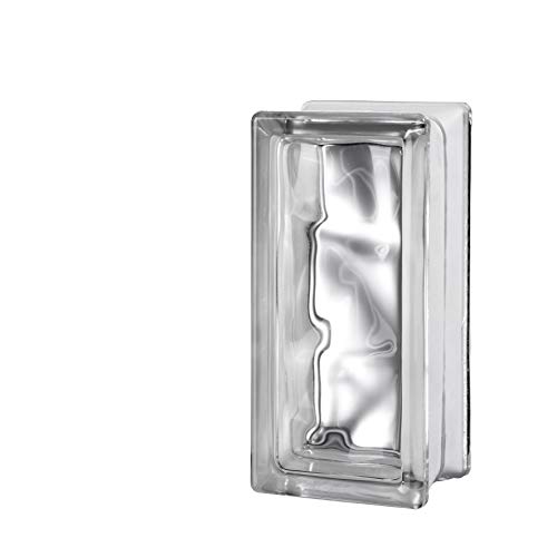 Quality Glass Block 4 x 8 x 3 Nubio Glass Block