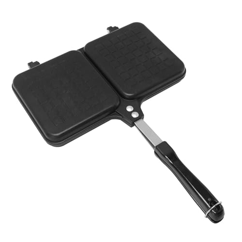 Sartén para sándwich doble de aluminio Socobeta 9,6x6,3 pulgadas 3