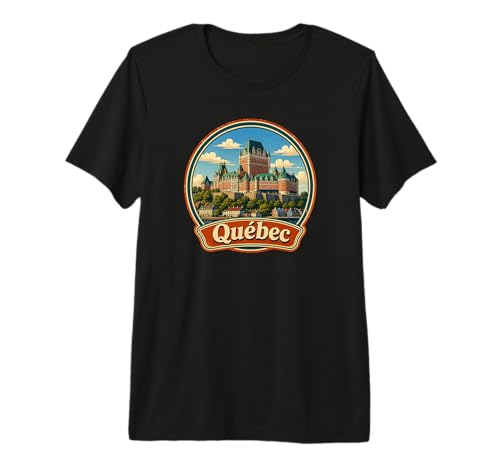 Quebec Canada Souvenir/Quebec Premium Tri-Blend T-Shirt