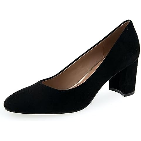 Aerosoles Women's Betsy Pump, Black Suede, 8 Cover