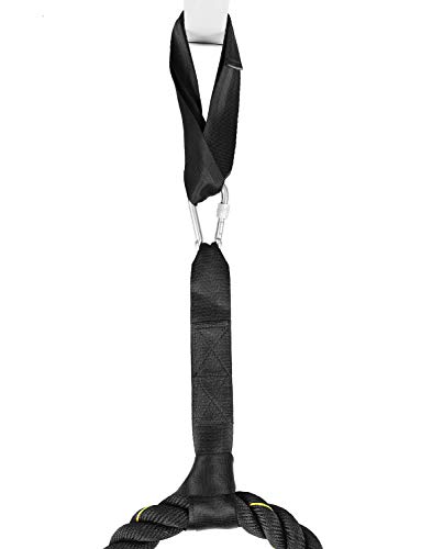 Andoer Kit de alça de âncora de corda Battle com 2 alças de nylon reforçadas para serviços pesados ​