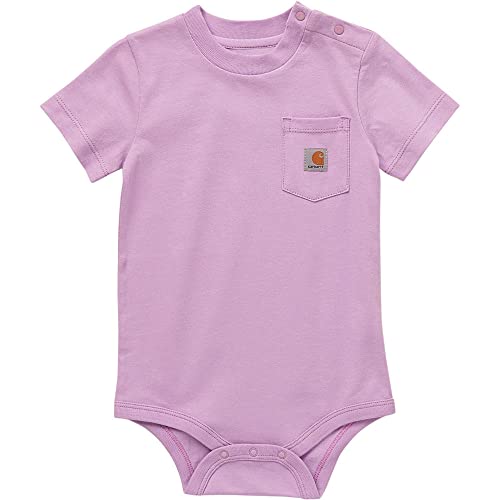 Image of Carhartt Kid's CA5009 Short-Sleeve Pocket Bodysuit - Unisex