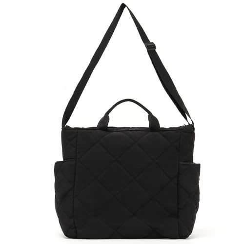 7VSTOHS Puffer Tote Bag para Mujeres, Acolchado Puffy Bolso de Invierno de Algodón Acolchado Bolso de Hombro de Abajo de Nylon Ligero Acolchado Crossbody Bolso de Hombro 7VSTOHS Puffer Tote Bag para Mujeres, Acolchado Puffy Bolso de Invierno de Algodón Acolchado Bolso de Hombro de Abajo de Nylon Ligero Acolchado Crossbody Bolso de Hombro
