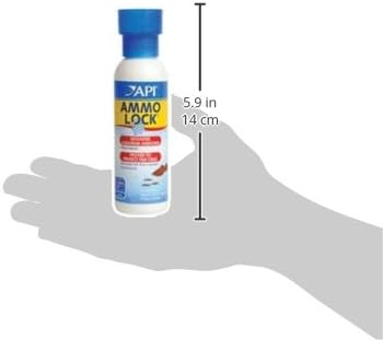 API AMMO-LOCK Freshwater and Saltwater Aquarium Ammonia Detoxifier 118 ml Bottle