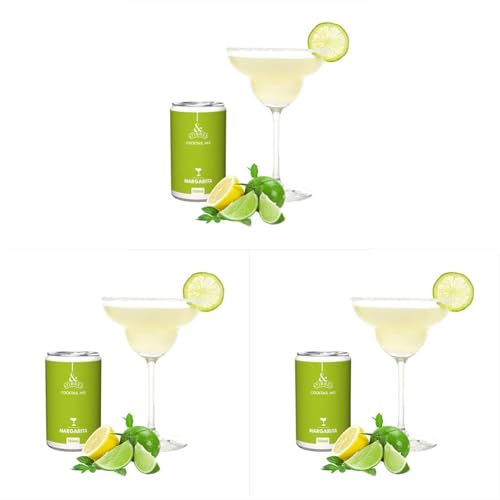 Image of &Stirred Cocktail Mix - Margarita, Pack of 18 (150ml Cans), No Preservatives, Non-Alcoholic