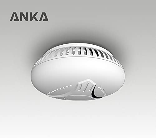 ANKA Wireless Interlinked Smoke Alarm with 10 Years Battery Life, Scotland Law Compliant(Can be perfectly Interlinked with ANKA Heat alarm AJ-718), Conforms to EN 14604 Standard, AJ-761SI4