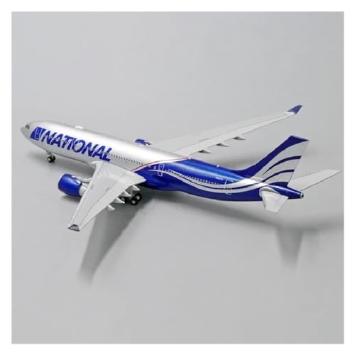 Modèle d'avion miniature A330-200 N819CA 1:400 en métal diecast avec support exposition - 6