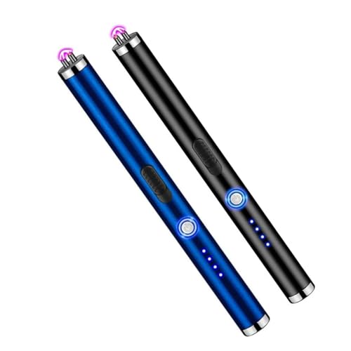 Bikenda Taktischer tragbarer Elektroschocker mit hoher Leistung, Windproof Dual-Arcs-Feuerzeug, Starke Selbstverteidigung Für Frauen, Bikenda Taktischer Elektroschocker (Schwarz+Weiß) (Schwarz+Blau) Bikenda Taktischer tragbarer Elektroschocker mit hoher Leistung, Windproof Dual-Arcs-Feuerzeug, Starke Selbstverteidigung Für Frauen, Bikenda Taktischer Elektroschocker (Schwarz+Weiß) (Schwarz+Blau)