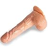 Ś-Ëx Ť-Øyș Gôdemîches Masturbateur Hómmē Gay Gôde Femme Sex Realiṣte Femme Transparent Gődmichét pour Homme,Confortable,Forme Unique,Silicone #5