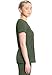 Infinity Cherokee Women Nurse Scrubs Top Mock Wrap 2625A, XS, Olive