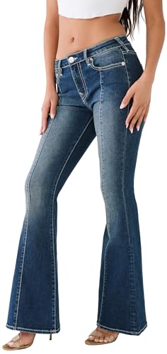 True Religion Women's Misses Charlie Vintage Flare Jean3