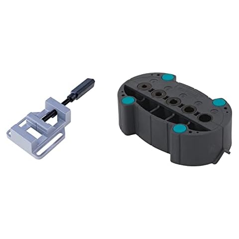 Wolfcraft Mordaza de Banco Simplex 60 y Guía para Taladrar Accumobil Cover