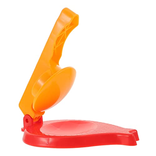 Alipis Dumpling Skin Presser Manual Dough Pressing Mold for Easy Dumpling Making Versatile Kitchen Tool for Ravioli Pastry and Biscuit Preparation Flat Surface Design