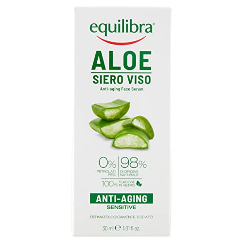 Equilibra Viso, Aloe Siero Viso Anti-Aging, Siero