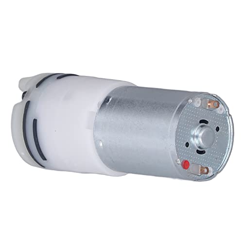 Motor de bomba de aire micro, bomba de vacío micro de baja tensión 370A, estructura robusta, CC 12 V para electrodomésticos miniatura 7