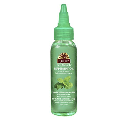 [OKAY] PARABEN FREE PEPPERMINT OIL FOR HAIR, SCALP & SKIN 2OZ ALL NATURAL