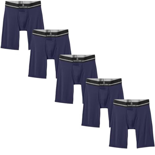 Image of Tommy John Men's Second Skin 8 inch Boxer Brief Underwear