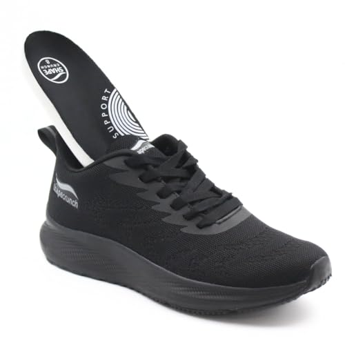 Image of SHAPECRUNCH Men's Arch Support Shoes with Soft Cushioned Insoles for Men for Walking and Running - Comfortable and Stylish
