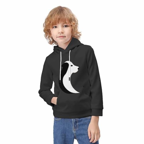 Sweat à capuche loup imprimé 3D sweatshirt unisexe
