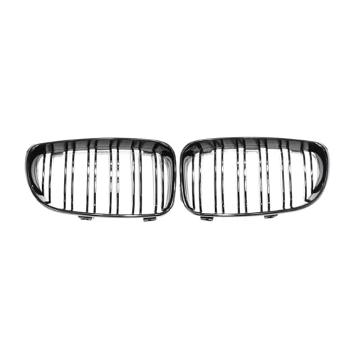 Rejilla de parachoques delantero 1 Serie E81 E87 128i 130i 135i con doble listón negro brillante