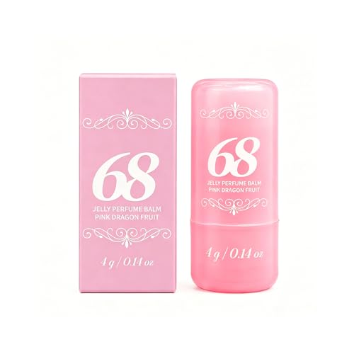 Jelly Perfume Sólido Barra Balm - Fragancia de Frutas de Origen Natural, Colonia Sólida de Bolsillo Libre de Alcohol, Bálsamo Ligero Refrescante de Olor Corporal para Viaje (#3, 27g)