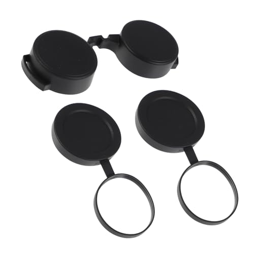 TINEASUR 3sets Sporting Optics Covers Binocular Eyepiece Cap Binocular Lens Cap Cover 3pcs*3