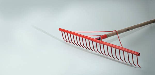 Heurechen 78 cm - Laubrechen mit 22 Zinken/Gartenharke