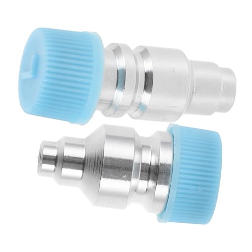 PRETYZOOM 2piezas Adaptador De Aire Acondicionado Del Coche Para De Sistema De Refrigerante Taller
