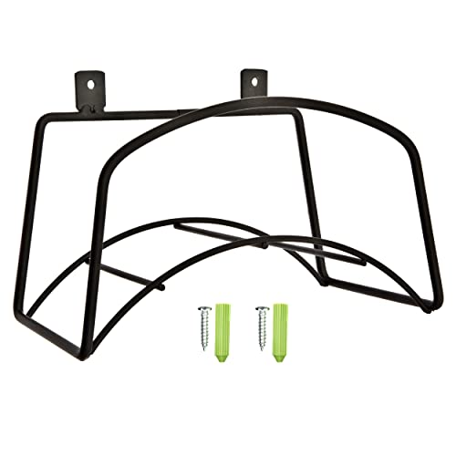 Brackit Support en Fonte pour Tuyau d'arrosage, Fixation murales Incluses