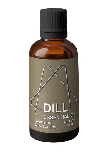 Image of Heilen Biopharm Dill Essential Oil For Overall Well Being Aromatic & Culinary Delight Digestive Support - 50 mL Per Bottle Pack of 1