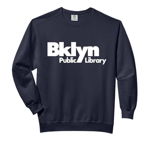 Brooklyn Public Library NY New York Neighborhood Book Lover Comfort Colors Adult Sweatshirt