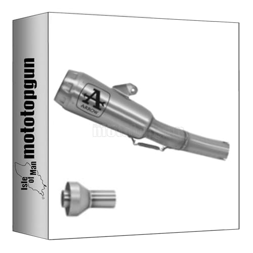 Pot echappement Arrow Race titanium avec DB-Killer pour moto Honda CB 500 F 2016-2018