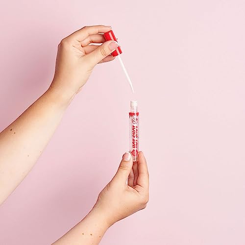 W7 Hot Shot Plumping Gloss - Enhancing Plump Effect For Fuller Lips - Clear, Natural, High Shine Finish #TOP4