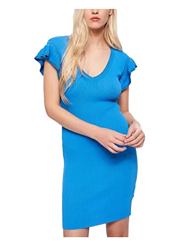 Robe tricotée GAUDÍ bleue : l'atout style pour vos journées de bureau