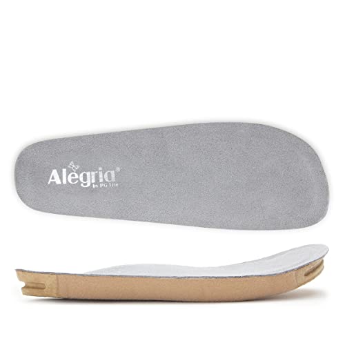 Image of Alegria Women's Classic Replacement Arch Support Footbed Grey 13 Wide Width US