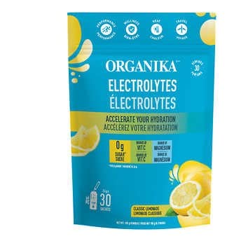 OrganikaElectrolytes Powder- Classic Lemonade Sachets- 3.5g x 30 sachets