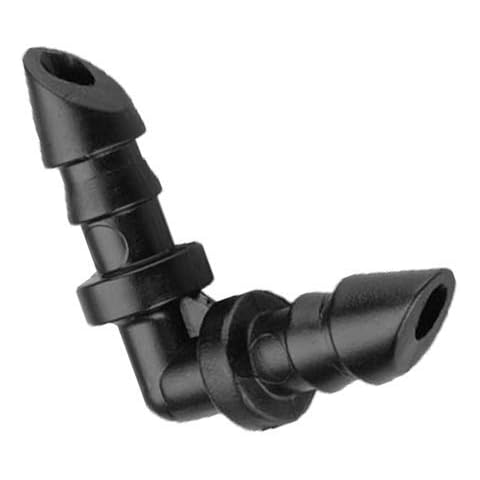 Grow Insane - 50 * Micro Irrigation Barbed Elbow Water Irrigation Connectors Cover