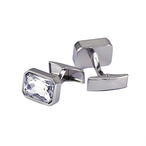 Daesar Mancuernillas Cuadradas de Cobre para Hombre miniatura 1