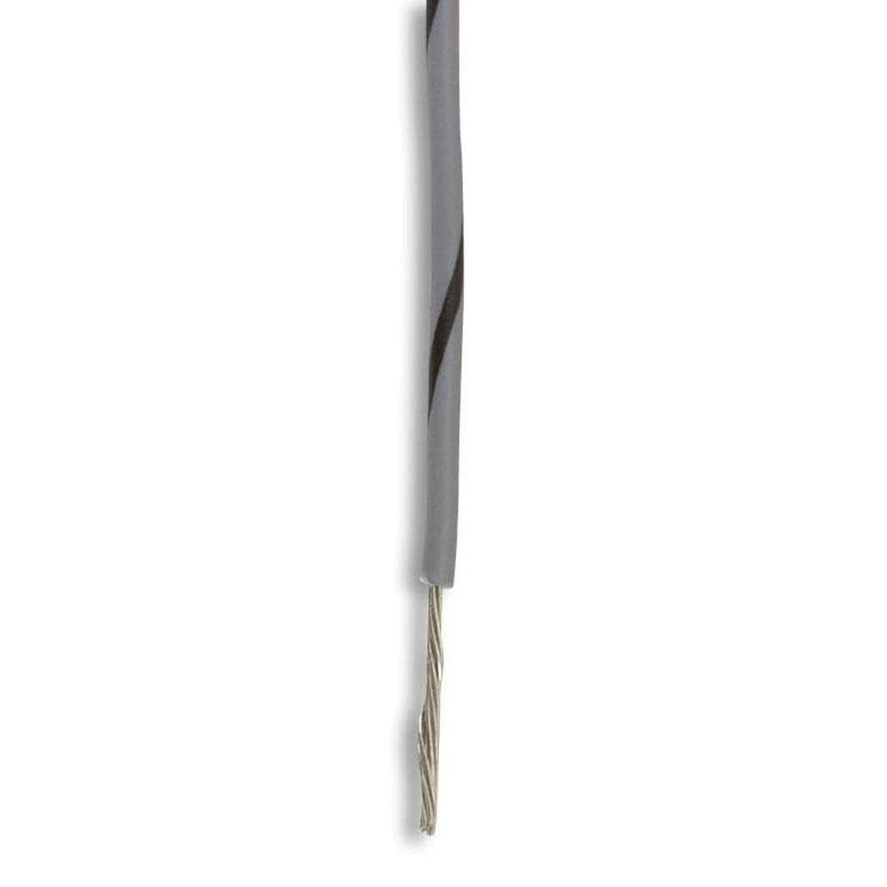 Cable De Conexión, 1,55 MM, Negro/Gris, 100 M, Conexión De Un Solo Núcleo, Cable De Conexión Para Sistema De Cableado De Equipos Eléctricos, Paquete De 100 Proteger equipos eléctricos.