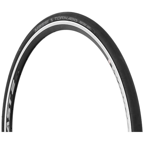 Pneu vélo Massi Tornado Race 700X25C noir pour route et entraînement