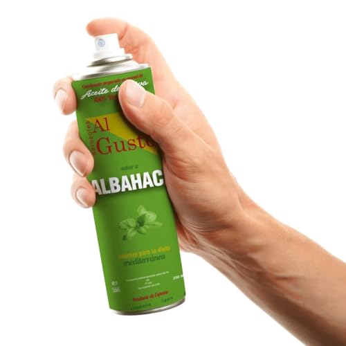 Aceite De Oliva Virgen Extra Al Gusto Con Sabor A Albahaca Spray De 250ML
