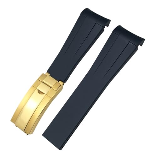 [-ł] 18mm 19mm 20mm 21mm 22mm J[uGh VRo[EHb`oh bNX Tu}[i GMT}X^[ fCgi EHb`ohc[Ή(Black-gold,19mm)