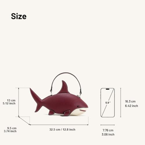 Image of JW PEI Women's Nerys Faux Suede Shark Look Top Handle Bag