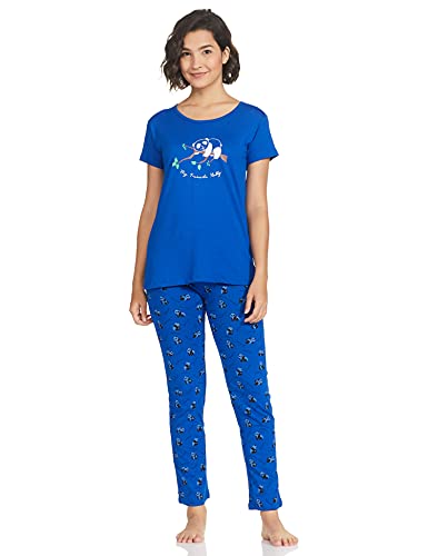Image of Rupa Women's Cotton Solid Pajama Set
