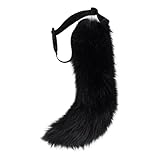 accessorio per costume da gioco di ruolo a forma di coda finta, per feste di halloween, a, taglia unica