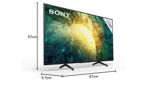 Sony KD-43X7055 Bravia 108 cm (43 Zoll) Fernseher (LED, 4K Ultra HD (UHD), High Dynamic Range (HDR), Smart TV, 2020 Modell) Schwarz Sony KD-43X7055 Bravia 108 cm (43 Zoll) Fernseher (LED, 4K Ultra HD (UHD), High Dynamic Range (HDR), Smart TV, 2020 Modell) Schwarz