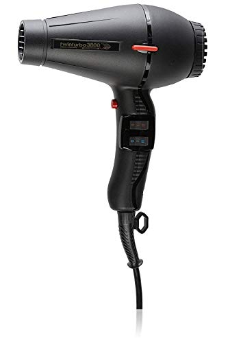 Turbo Power BLACK Twin Turbo 3800 Professional Dryer, 1 Count (Pack of 1)