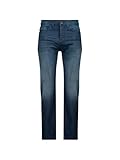 Photo Gallery deeluxe - jeans lunghi dritti uomo civan effetto sbiadito 92% cotone - 5 tasche e chiusura con zip - stile casual vestibilità regular, petrol used, 40 Photo Gallery deeluxe - jeans lunghi dritti uomo civan effetto sbiadito 92% cotone - 5 tasche e chiusura con zip - stile casual vestibilità regular, petrol used, 40