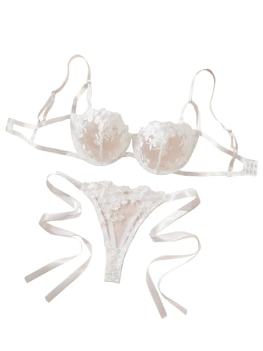 Image of Lilosy Sexy Lingerie Set 2 Piece Women Bra and Panty