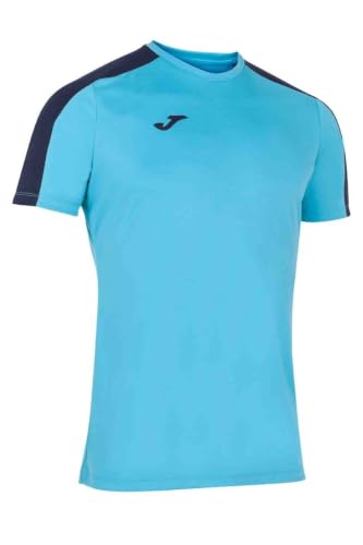 Joma101656.013.L Academy - Maglietta a Maniche Corte da Uomo, Turchese, L